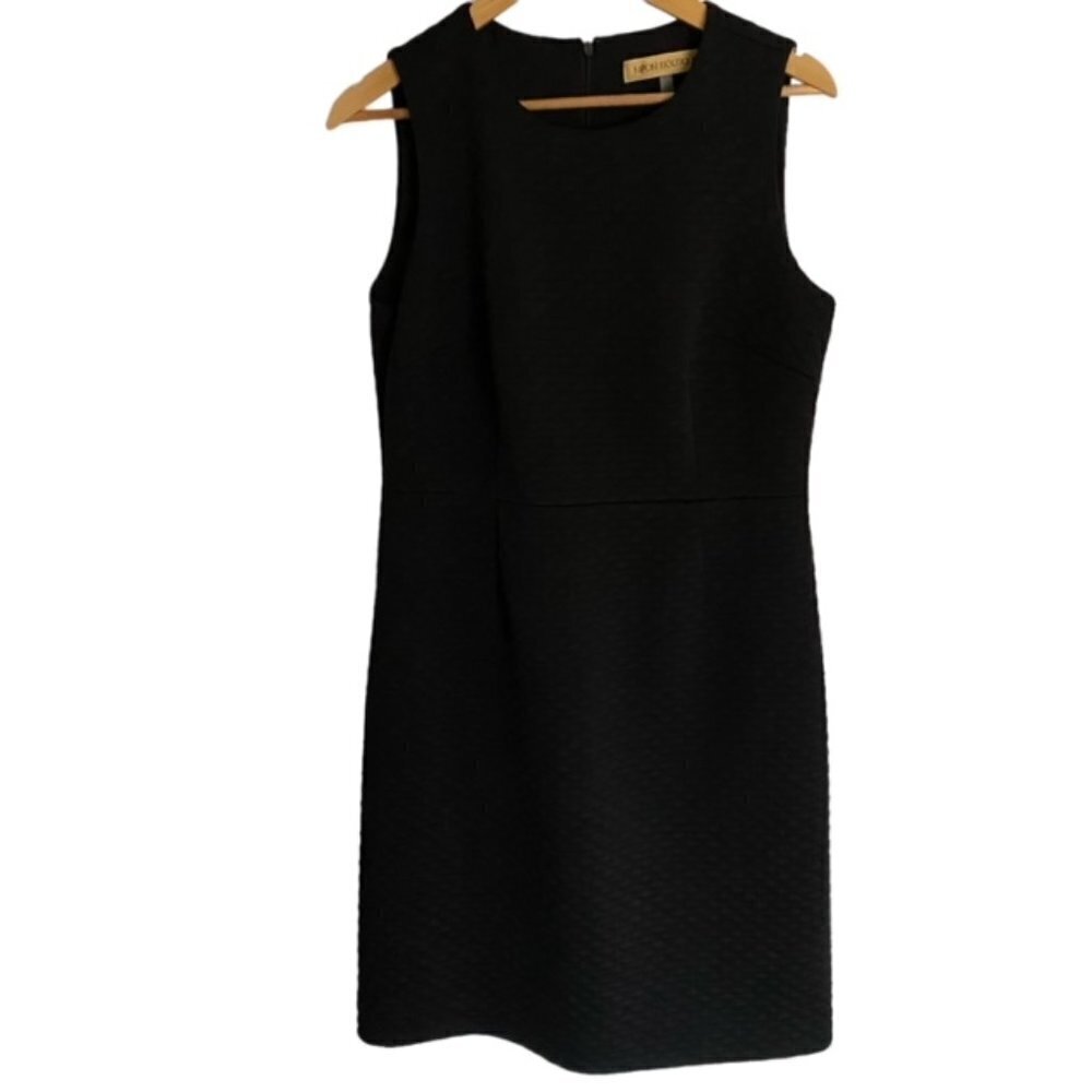 Nipon Boutique Black Diamond Print Sleeveless Dress 10